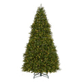 10 ft. Pre-Lit Dunhill Fir Tree with Dual Color LED Lights - holiday-lighting